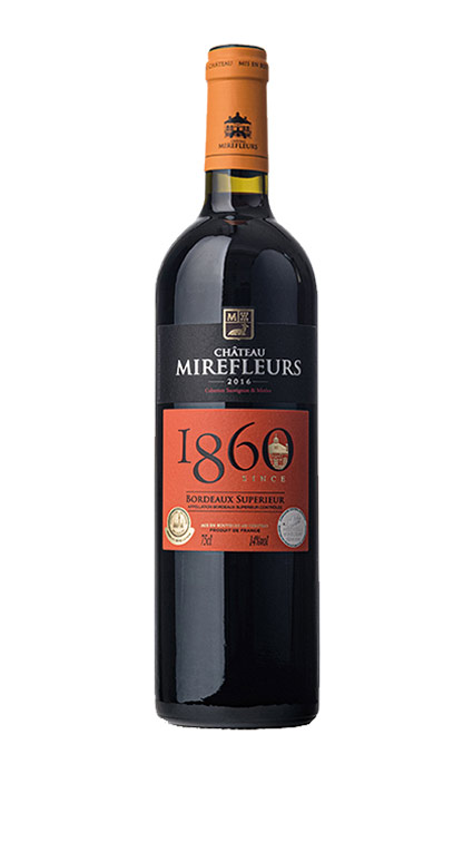 法国蜜合花酒庄1860干红葡萄酒750ml