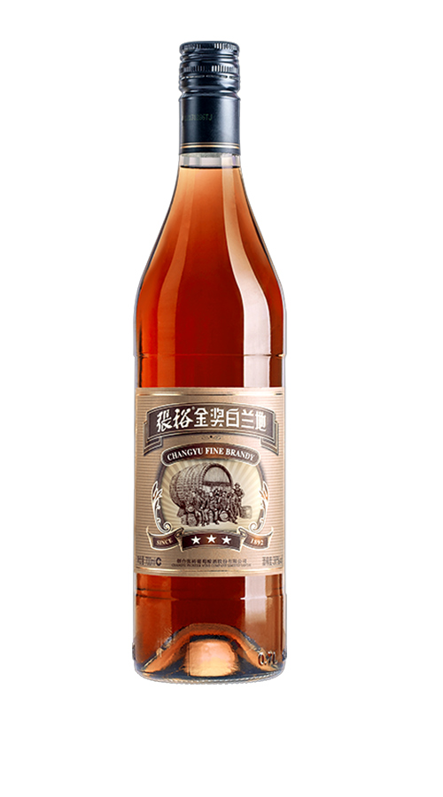 张裕三星金奖白兰地 700mL